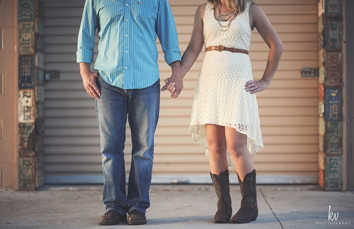 Engagement photos in Clermont Florida